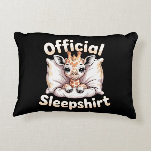  Official Sleepshirt Giraffe Dekokissen (Rückseite)
