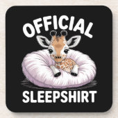 Official Sleepshirt Giraffe Getränkeuntersetzer (Vorderseite)