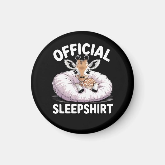 Official Sleepshirt Giraffe Magnet (Vorne)