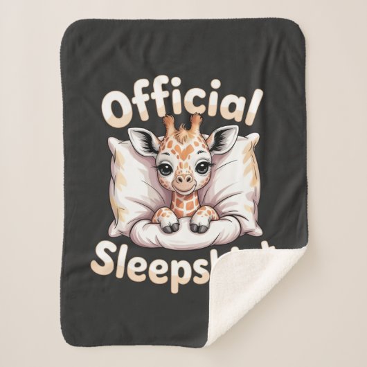 Official Sleepshirt Giraffe Sherpadecke (Vorderseite)