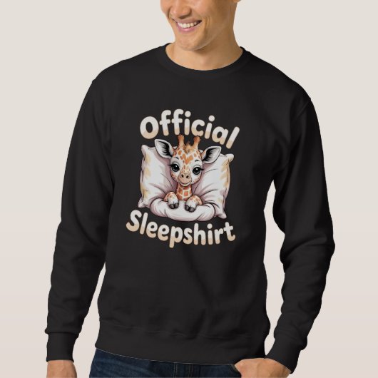 Official Sleepshirt Giraffe Sweatshirt (Vorderseite)