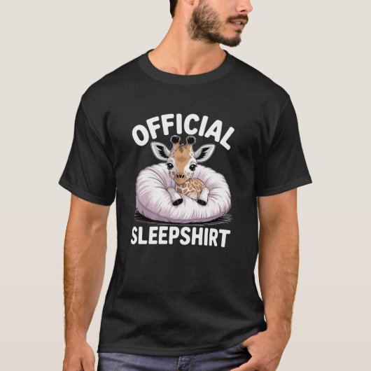 Official Sleepshirt Giraffe T-Shirt (Vorderseite)