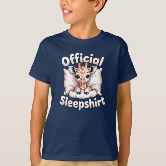 Official Sleepshirt Giraffe T-Shirt (Vorderseite)