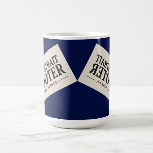 Official Strait Shooter News Kaffeetasse (Mittel)