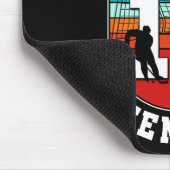 Official Teenager 13th Birthday 13 Year Boy Hockey Mousepad (Ecke)