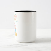 Official Teenager 20th Birthday Boy Level 20 Zweifarbige Tasse (Mittel)