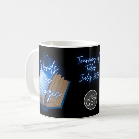 Official Tourney of Tales July 2025 Classic Mug Kaffeetasse (Vorderseite Links)