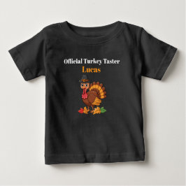 Official Turkey Taster Baby Tee | Thanksgiving