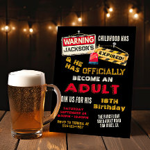 Officially an Adult Warning turning 18 Birthday