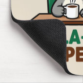 Officially Koala-fied Expert Funny Coffee Pun Mousepad (Ecke)