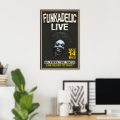 Officially Licensed Funkadelic Maggot Brain Live Poster (Heimbüro)