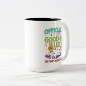 Officially on the Good-ish List – Funny New Year R Zweifarbige Tasse (VorderseiteRechts)
