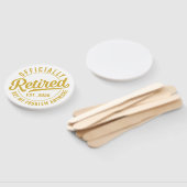 Officially Retired 2026 not My Problem Anymore Fächer (Non-assembled)