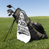 Officially Retired 2026 Not My Problem Anymore Golfhandtuch (Gras)
