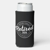 Officially Retired 2026 Not My Problem Anymore Selters Dosenkühler (Seltzer Rückseite)