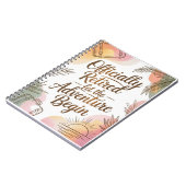 Officially Retired – Let the Adventure Begin Notizblock (Linke Seite)