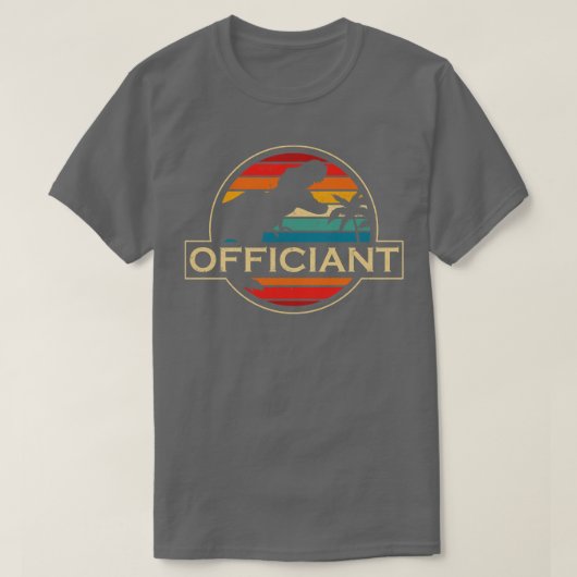 Officiant Dinosaur T-Shirt (Design vorne)