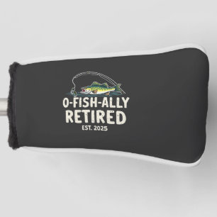 Offishally remüde Est. 2025 Ruhestand Fisher Vater Golf Headcover
