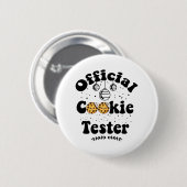 Offizial Cookie Test Cookie Lovers Christmas Button (Vorne & Hinten)