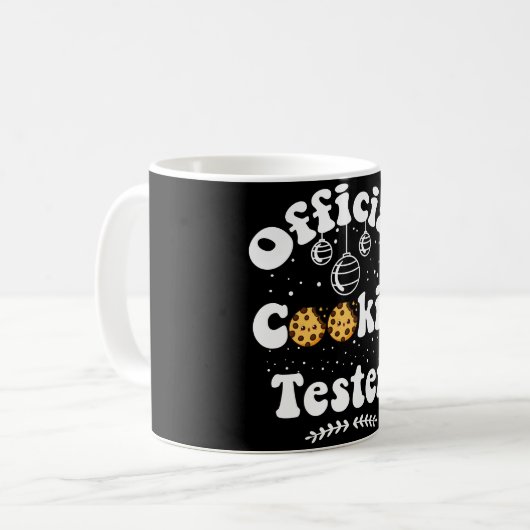 Offizial Cookie Test Cookie Lovers Christmas Kaffeetasse (Vorderseite Links)
