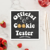 Offizial Cookie Test Cookie Lovers Christmas Serviette (Beispiel)