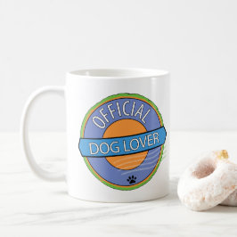 Offizial Dog Lover Kaffeetasse