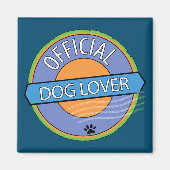 Offizial Dog Lover Magnet (Vorne)