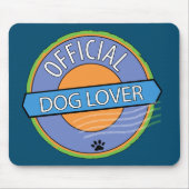 Offizial Dog Lover Mousepad (Vorne)
