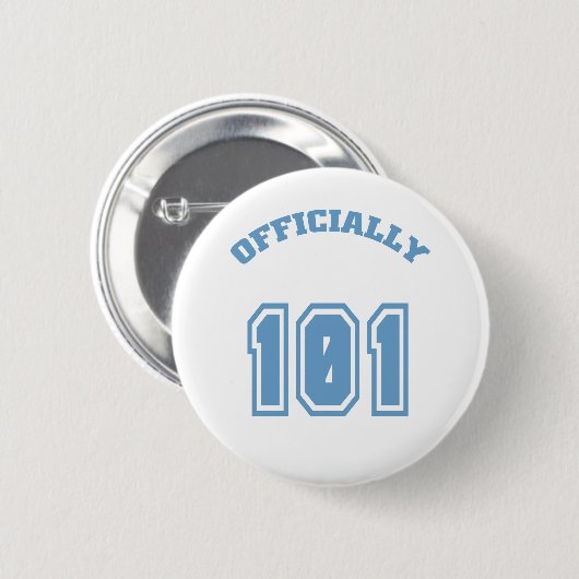 Offiziell 101 button (Vorne & Hinten)