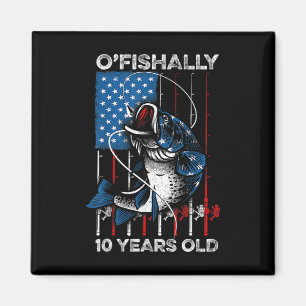 Offiziell 10 Jahre altes Shirt 10. Geburtstag Ange Magnet