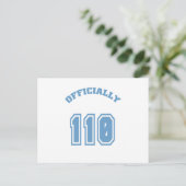 Offiziell 110 postkarte (Stehend Vorderseite)