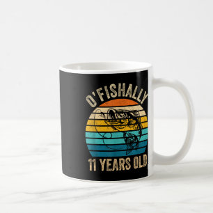 Offiziell 11 Jahre altes Shirt 11. Geburtstag Vint Kaffeetasse