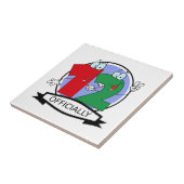 Offiziell 12 Geburtstagsbanner Fliese (Seite)