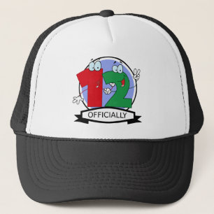 Offiziell 12 Geburtstagsbanner Truckerkappe