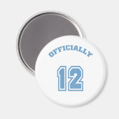 Offiziell 12 magnet (Vorderseite/Rückseite)