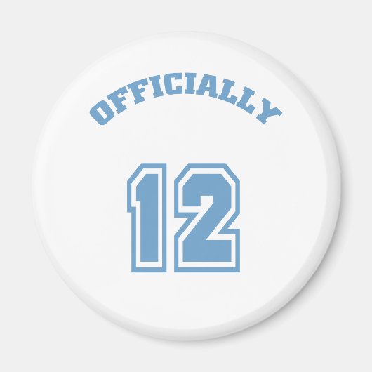 Offiziell 12 magnet (Vorne)