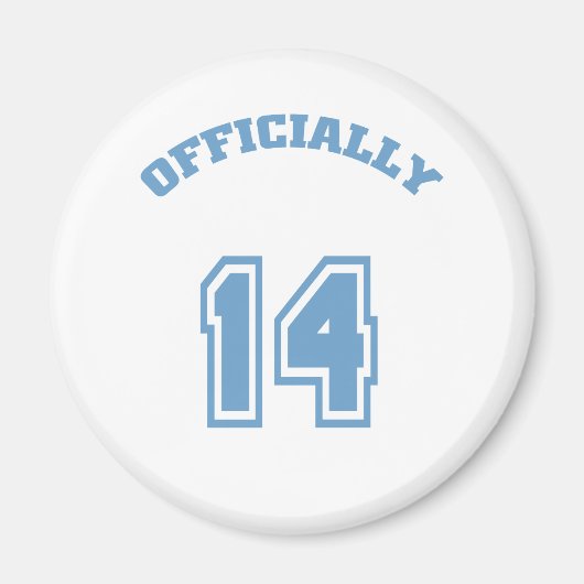 Offiziell 14 magnet (Vorne)