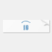 Offiziell 16 autoaufkleber (Vorne)