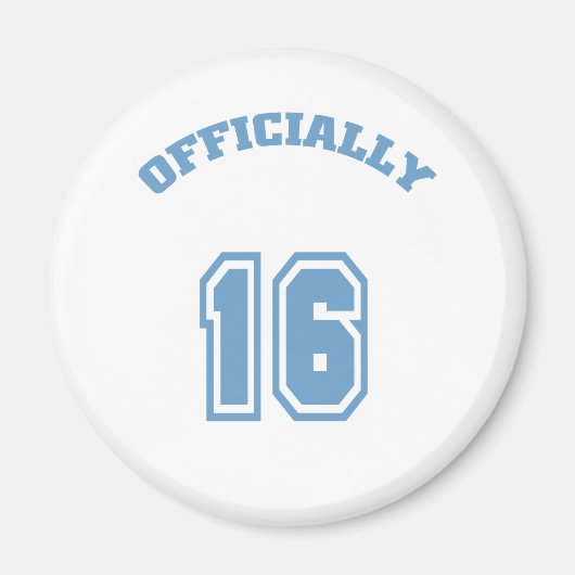 Offiziell 16 magnet (Vorne)