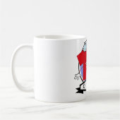 Offiziell 17 Geburtstagsbanner Kaffeetasse (Links)