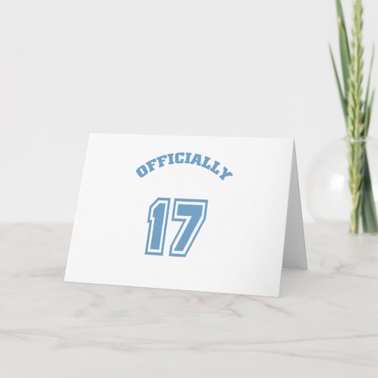 Offiziell 17 karte (Vorderseite)