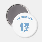 Offiziell 17 magnet (Vorderseite/Rückseite)