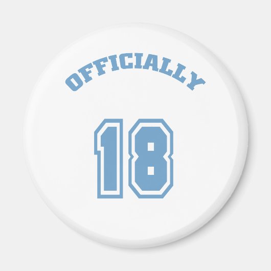 Offiziell 18 magnet (Vorne)