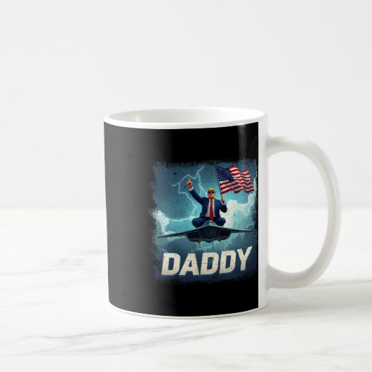 Offiziell 2025 Trump Daddy 1 Kaffeetasse (Rechts)