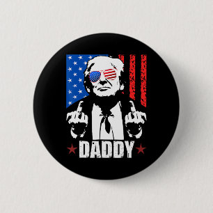 Offiziell 2025 Trump Daddy Offiziell 2025 Trump Da Button