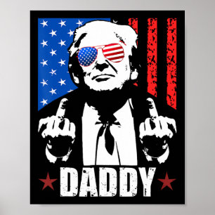 Offiziell 2025 Trump Daddy Offiziell 2025 Trump Da Poster