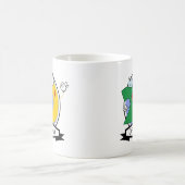 Offiziell 20 Geburtstagsbanner Kaffeetasse (Mittel)