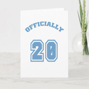 Offiziell 20 karte