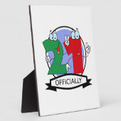Offiziell 21 Geburtstagsbanner Fotoplatte (Seite)