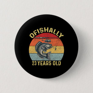 Offiziell 23 Jahre alt Lustiger 23. Geburtstag Ang Button